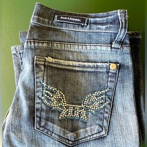 Rock & Republic rhinestone jeans